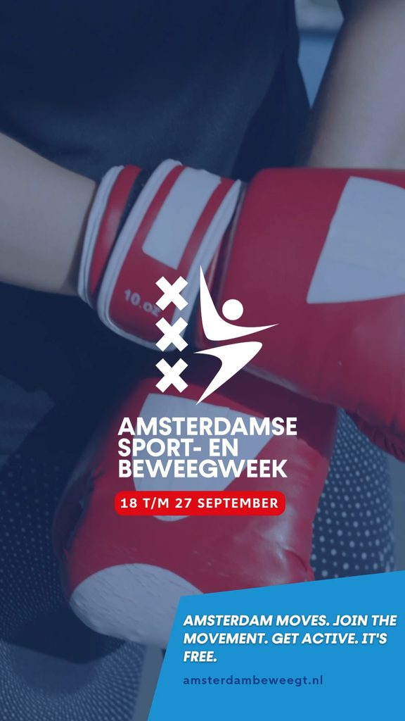 Free sports try-out in Amsterdam during the Amsterdamse Sport- en Beweegweek 2026